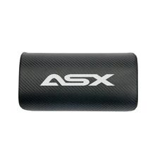 Автомобильные подушки для шеи, обе стороны, искусственная кожа, один чехол для подголовника, для Mitsubishi ASX, автомобильные аксессуары