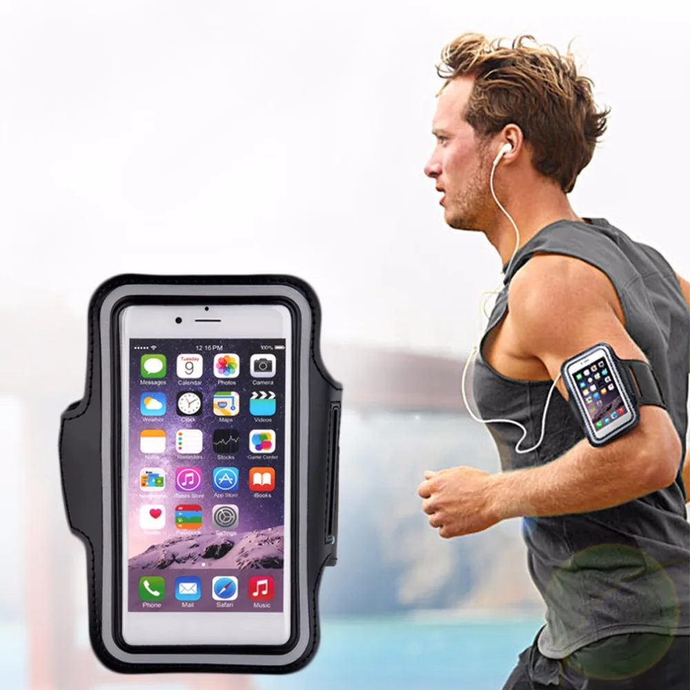 Sports Running bags Armband  for Phone Mobile Phone Holder Universal Exercise Running Gym  Pouch Holder Case Bag Freeshipping