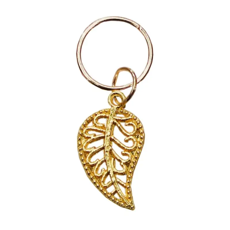 12 Pieces Alloy Hair Braid Rings Metal Cuffs Copper Dreadlocks Shoes Wings Pendant Charms Hairpin Headband Decoration Accessory