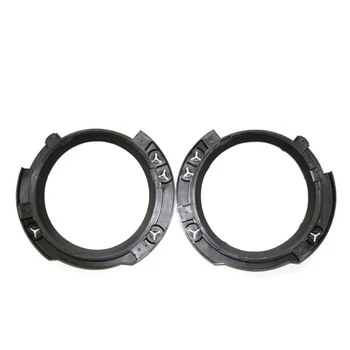 

Round Car Headlight Brackets Lamp Holder Ring For Jeep Wrangler JK 2007-2016 2pcs