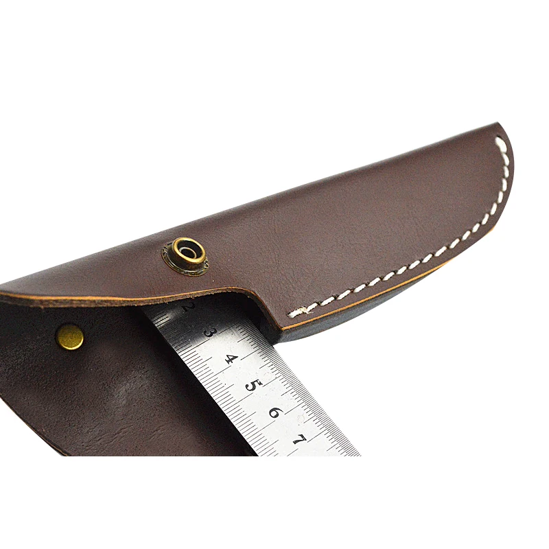 Promotion! Leather Knife Sheath for Butcher Kitchen Knife Cover for Chef Knives