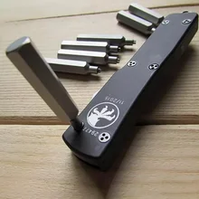 1 sztuk 3-punkt nóż śrubokręt klucz do UTX70 otwory na śruby narzędzie do usuwania MT Microtec UltraTech UTX-70 uchwyt urządzenie do usuwania śrub DIY