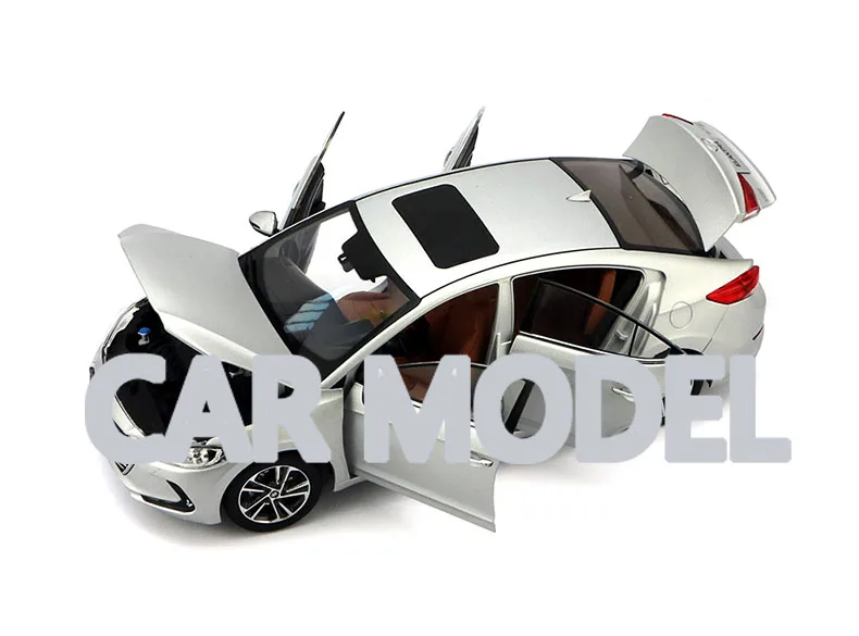 1:18 Масштаб сплава игрушечных транспортных средств elantra lingdong модель автомобиля Детские игрушечные машинки авторизованный игрушки для детей