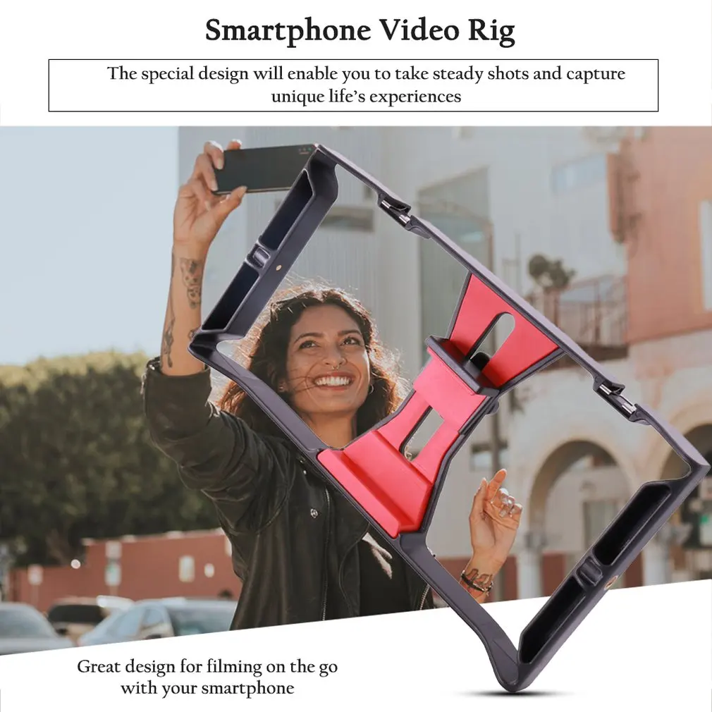 Ulanzi Handheld Video Rig Smartphone Camera Video Gear Setup Phone Movies Mount Stabilizer Smartphone Accessories