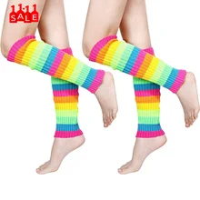 Лидер продаж; Модные женские теплые гетры до колена; зимние вязаные гетры в стиле пэчворк; высокие носки; calentadores de pierna;# ZC