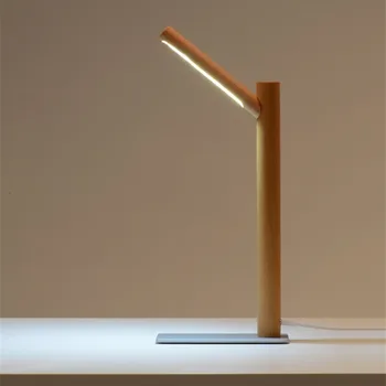 Kaufen Nordic Massivholz Designer Led Schreibtisch Lampen Studio Schlafzimmer Nachttisch Leuchten Kinder Student Schlafsaal Lesen Lampen