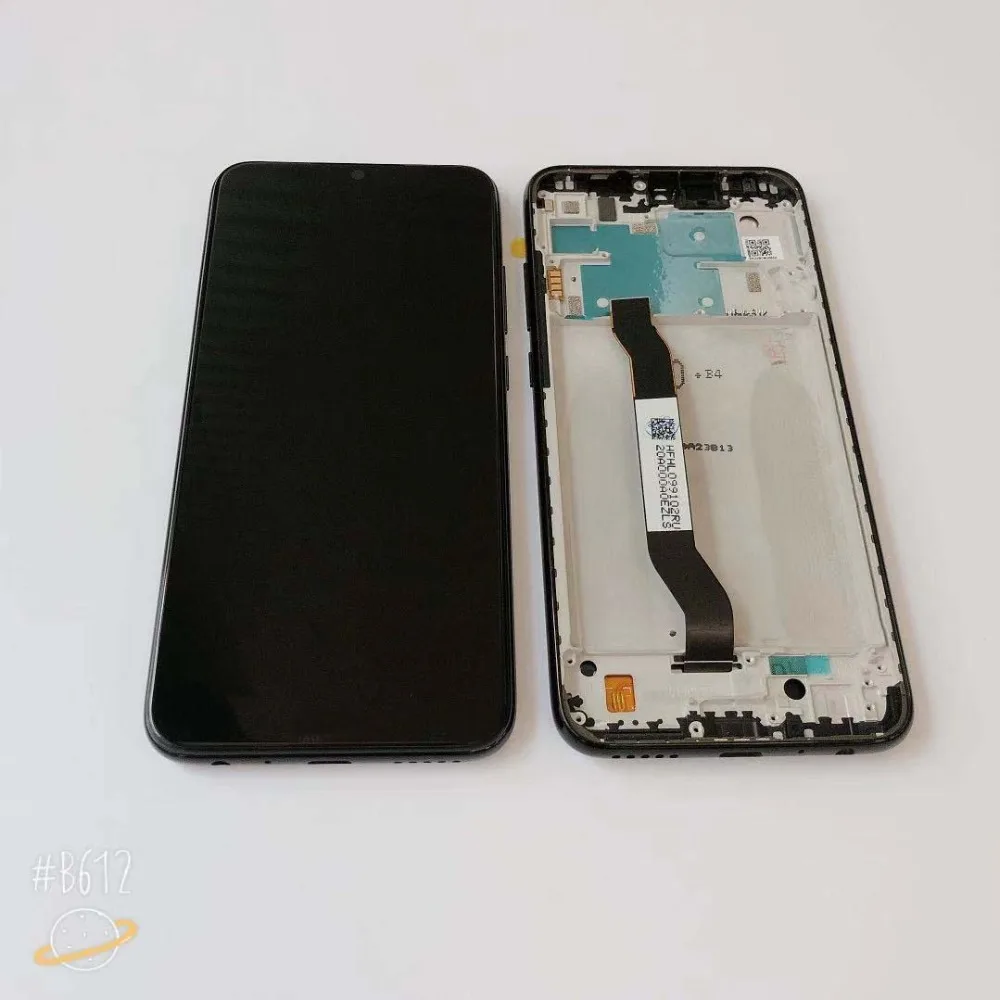 10 сенсорный для 6," Xiaomi Redmi Note 8 ЖК-экран+ кодирующий преобразователь сенсорного экрана в сборе с рамкой для Redmi Note 8