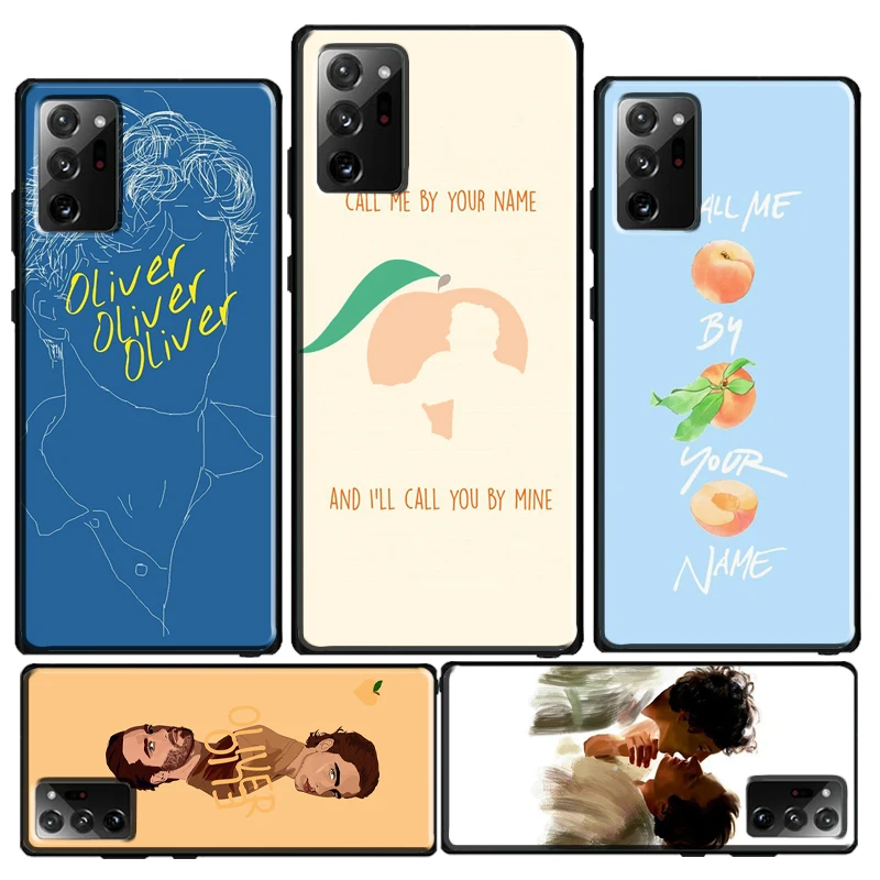 Оливер Элио Call Me на Ваше имя чехол для телефона Samsung Galaxy S20 FE S21 ультра Примечание 20