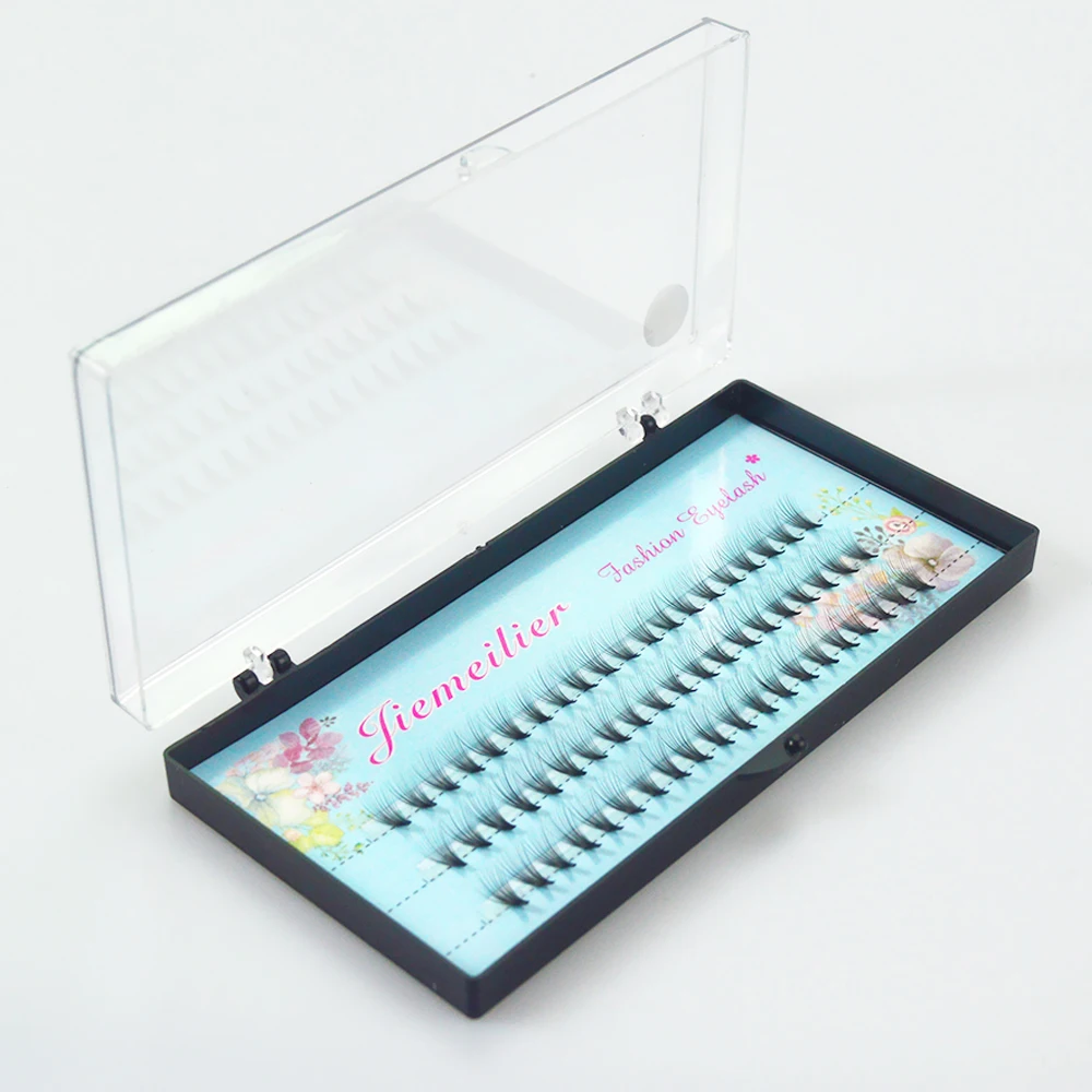 Профессиональный набор для наращивания ресниц готовые объемные вееры 20D русские