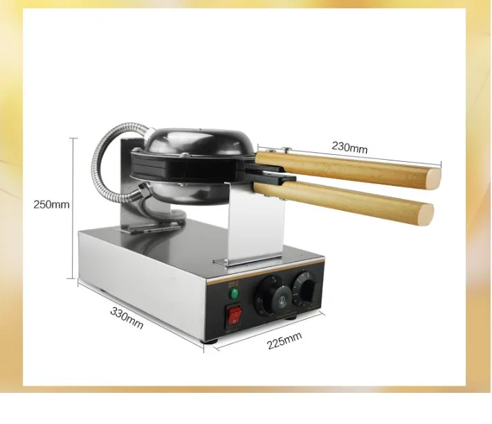 Быстрая 110V 220V FY-6 электрическая вафельница Пан Muffin машина Eggette вафельные вафельница яйцо, принимающих Кухня машина для применения в электрике