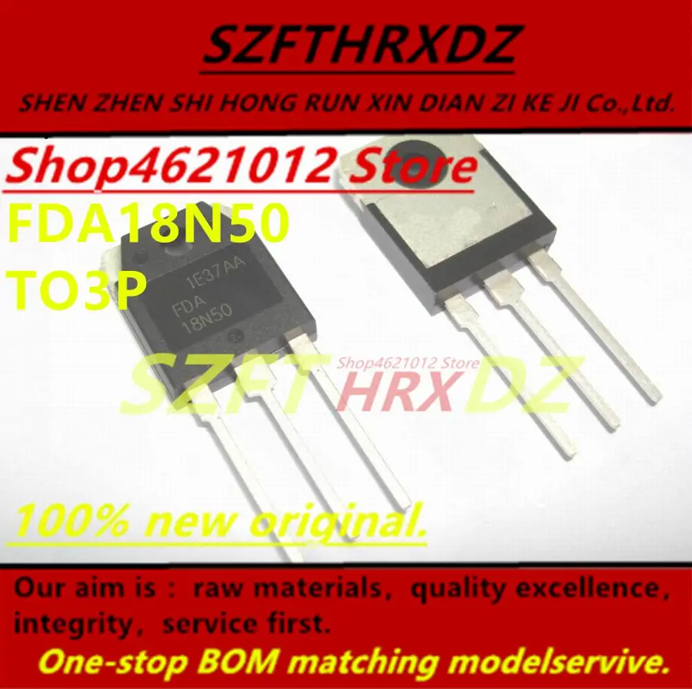 10 шт.) FDA18N50 18N50 18A 500V TO3P