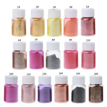 

32 Colors 10g Resin Colorant Powder Mica Pearlescent Pigments Kit Jewelry Making