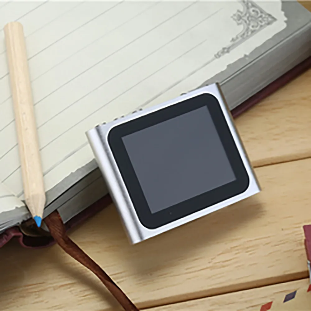LCD Screen 6th Clip Mp4 Player FM Radio Video Games Movie Support Micro SD TF Walkman Music Player high quality F816