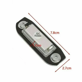 

2Pcs License Plate Light White 6000K DC 12V 30753839 31253006 Super bright