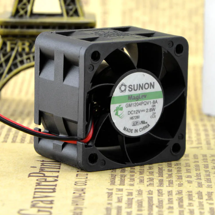 4028 GM1204PQV1-8A 12V 2,8 W 4 защиты электродвигателя Вентилятор охлаждения