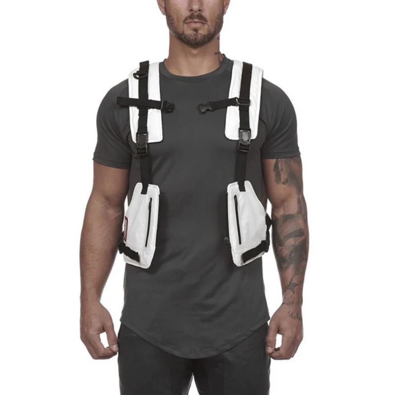 

Multi-function Tactical Vest Outdoor Sports Fitness Men's Protective Tops Vestp