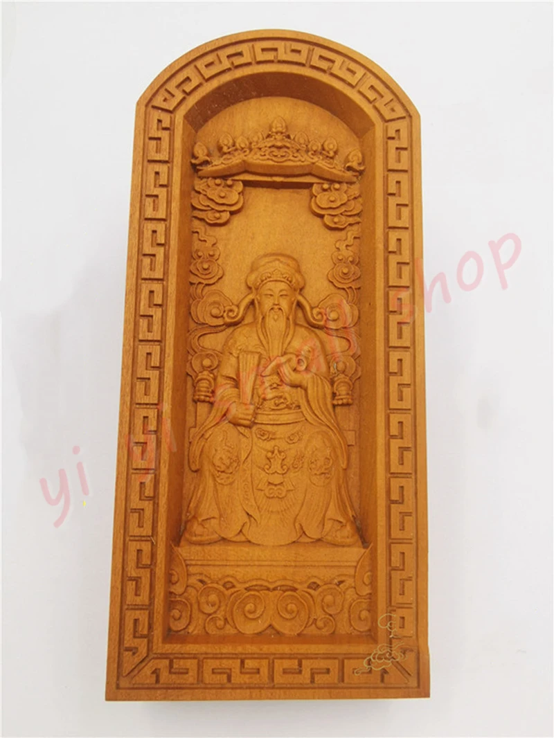 Token Taoista, Legno Di Giuggiola, Rilievo, Token Di Dio Della Città, Oggetti Magici Taoisti, Articoli Taoisti, Token Di Immagine Di Dio Della Città