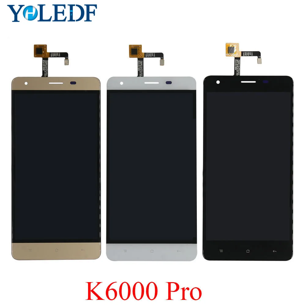 Оригинальный Для Oukitel K6000 Pro дисплей кодирующий преобразователь сенсорного