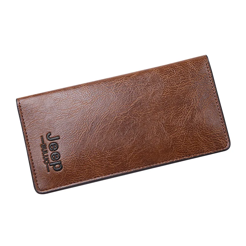 

Micro for Men Long Two-fold Wallet Hot Selling Card Bit More Men's Hand Bag Simple Pure Classic Women's Wallet
