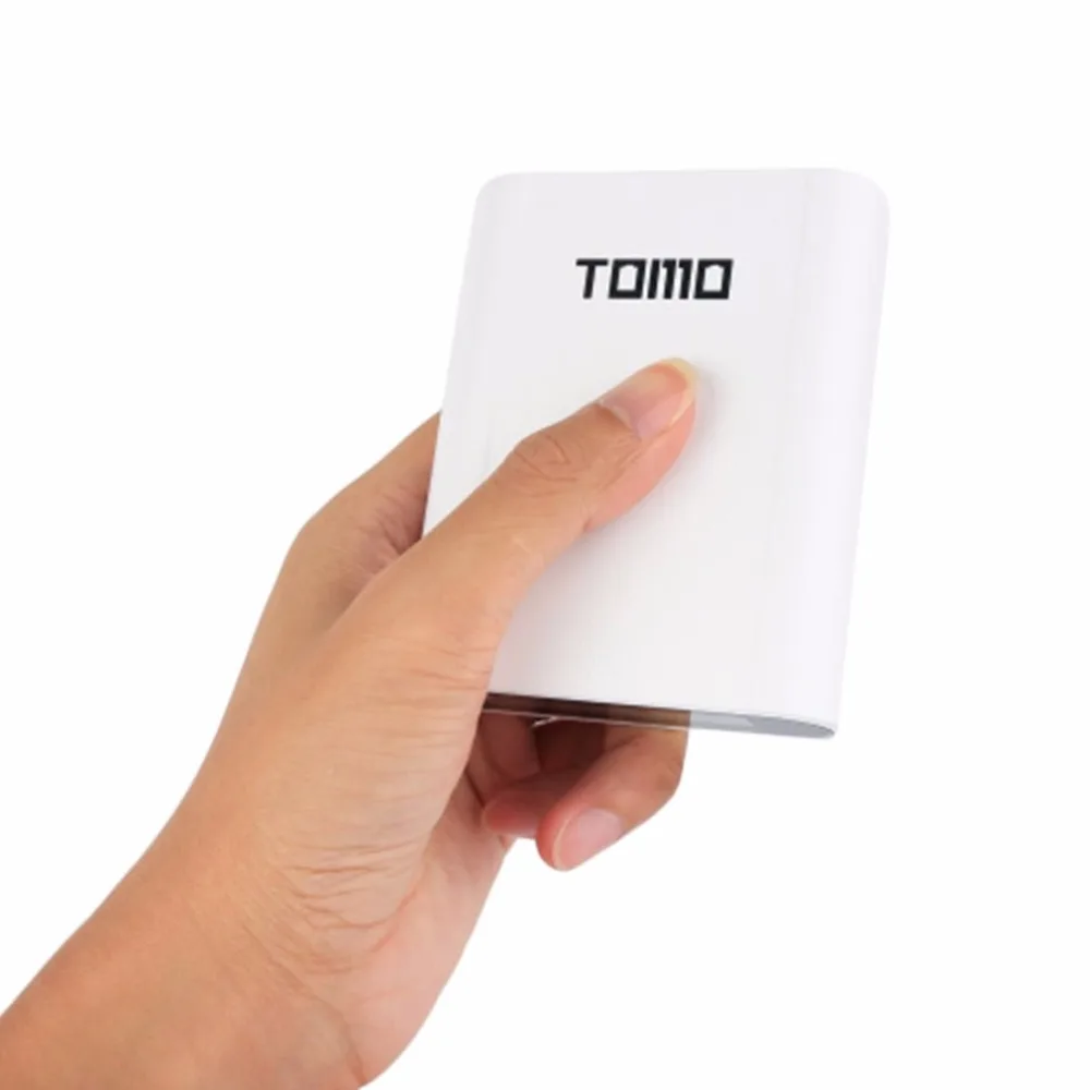 TOMO T4 Портативный 4x18650 литий-ионный аккумулятор DIY power Bank двойной выход интеллектуальный мобильный Банк питания без батареи