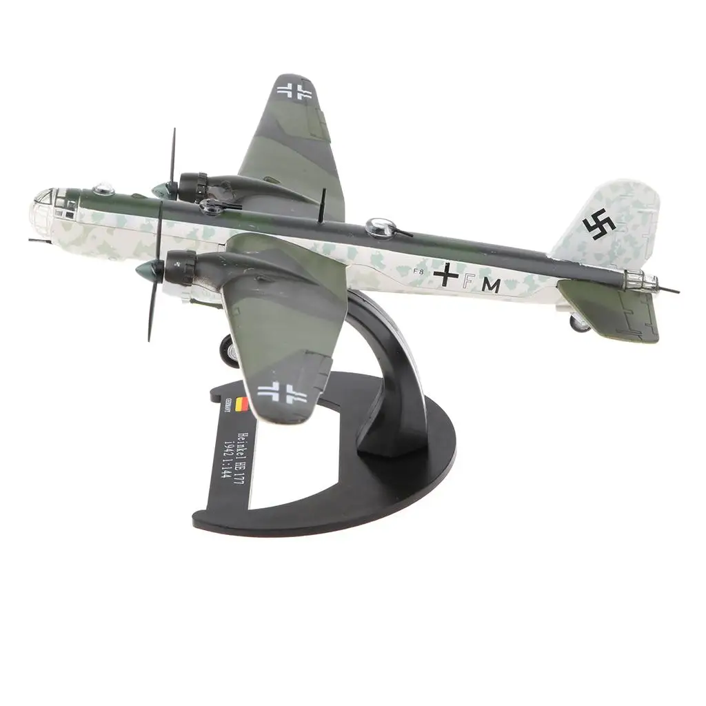 Heinkel He177 WW2 German Bomber Diecast Aircraft Model BNIB Free Post 1:144 