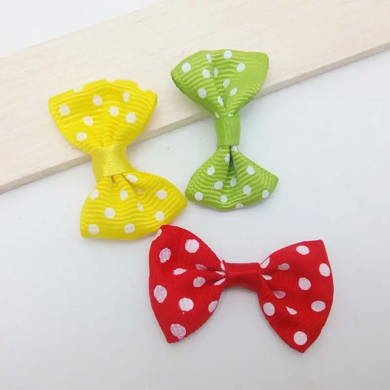 Одежда заколка для причёски DIY украшения детская одежда Шкатулка для аксессуаров 3,5 см цветная нить лента для волос галстук-бабочка