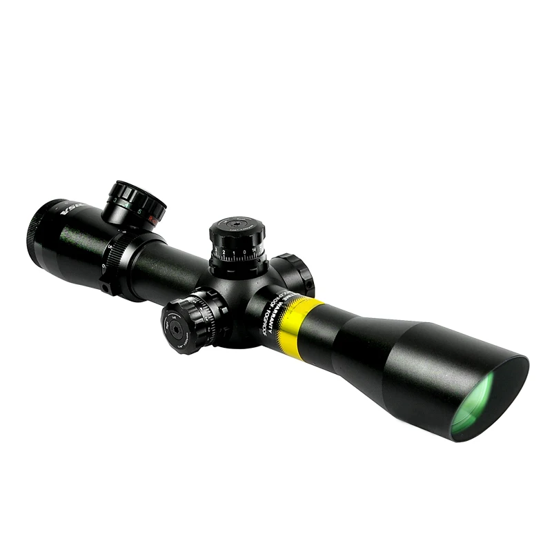 Оптический прицел BSA OPTICS 4 12X40AOE оптический для винтовки с красной и зеленой