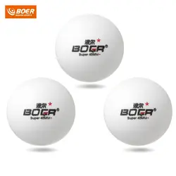 Boer Three Table Tennis One Star Level мячик для пинг-понга Мячи для настольного тенниса для тренировок