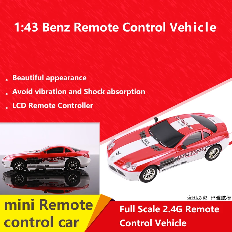 

mayatech 1:43 Mercedes-Benz 2.4G Full Proportional Remote Control Vehicle MINIZ Mini Rear-Drive Remote Control Drift Vehicle