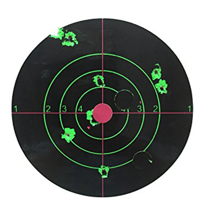 ELOS-25Pcs/набор охотничьих целей 14x14 см самоклеющиеся бумажные реактивные брызги мишени наклейки