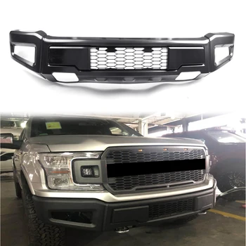 

Areyourshop 1 PCS Raptor Style Front Bumper Assembly Kit For Ford F-150 2018-2019 Front Bumper Car-Styling Accessories Parts