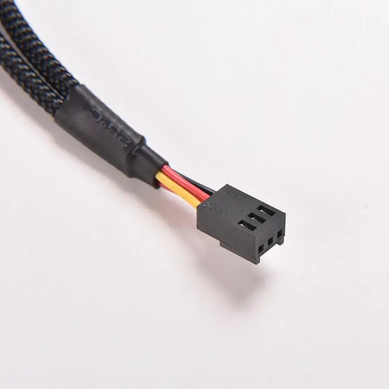 3Pin женский y разветвитель для Dual 2 контактный разъем платы Мощность кабель с