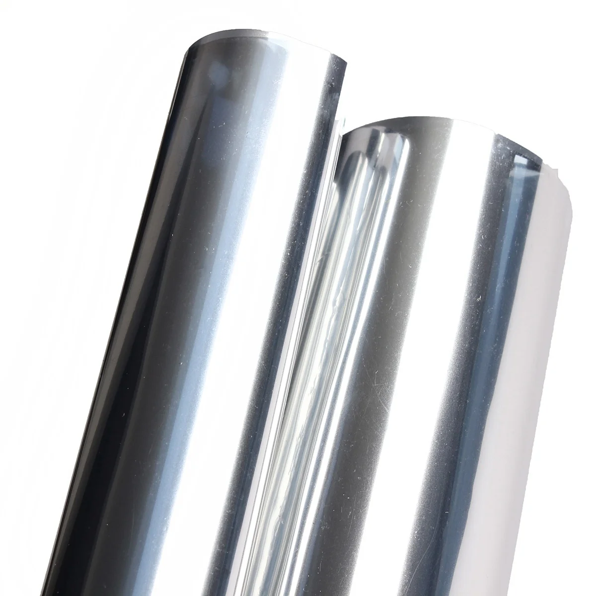 15% Silver Insulation UV Rejection Stickers Transparent One Way Mirror Reflective Privacy Effect Static Cling Window Film