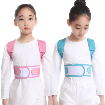 

Kids Student Adjustable Support Straps Lower Upper Back Brace for Back Support Back Straightener Helps with Keeping Good Posture
