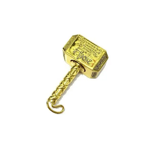 Thor's Hammer многократный креативный геймплей Тор Непоседа металлический ручной Спиннер антистресс игрушки подарки - Цвет: a