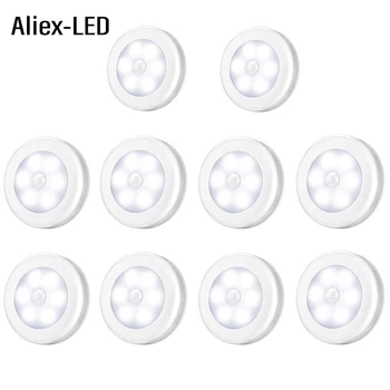 3/5/10pcs LED Motion Sensor Night Lights 1