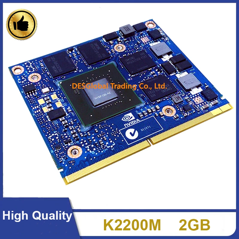 

K2200M K2200 N15P-Q5-A2 2GB CN-0XFDRD 0XFDRD Graphic Video VGA Card For Dell M4700 M4800 HP ZBook15 G1 8750W 8770W 100% Test