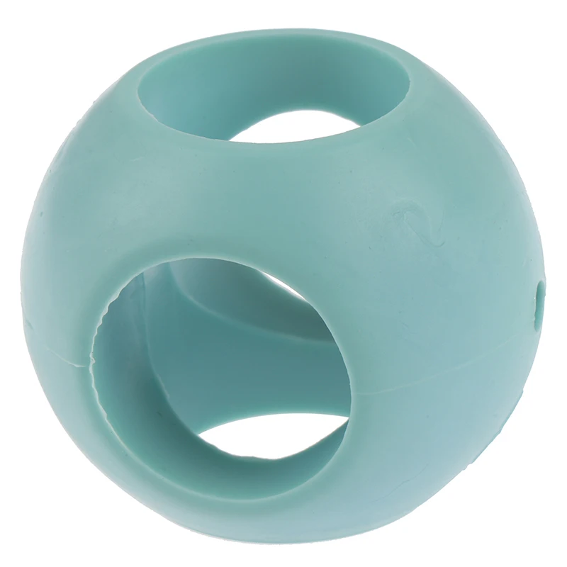 1 Bola de lavandería verde de goma dura Anti Limescale magnética de la lavadora de accesorios de bola