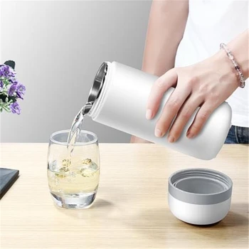 

350ml Travel Portable Electric Kettle Thermal Cup Water Boiler Smart Kettle Heating Thermal Mug for Tea Coffee Milk Powder 220V