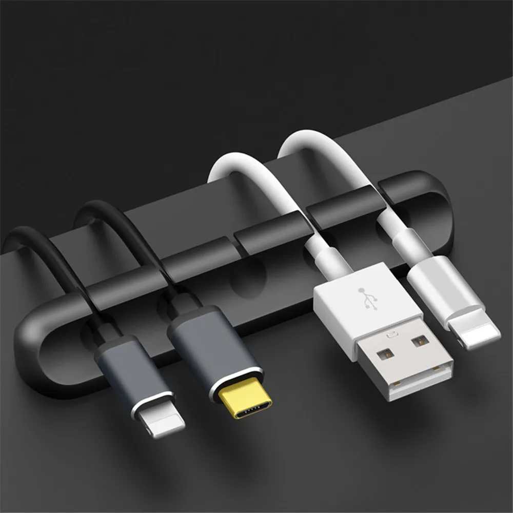 Silicone cable organizer car Wire Storage SB Cable Holder For Mouse
Keyboard Earphone Headset Car accessories