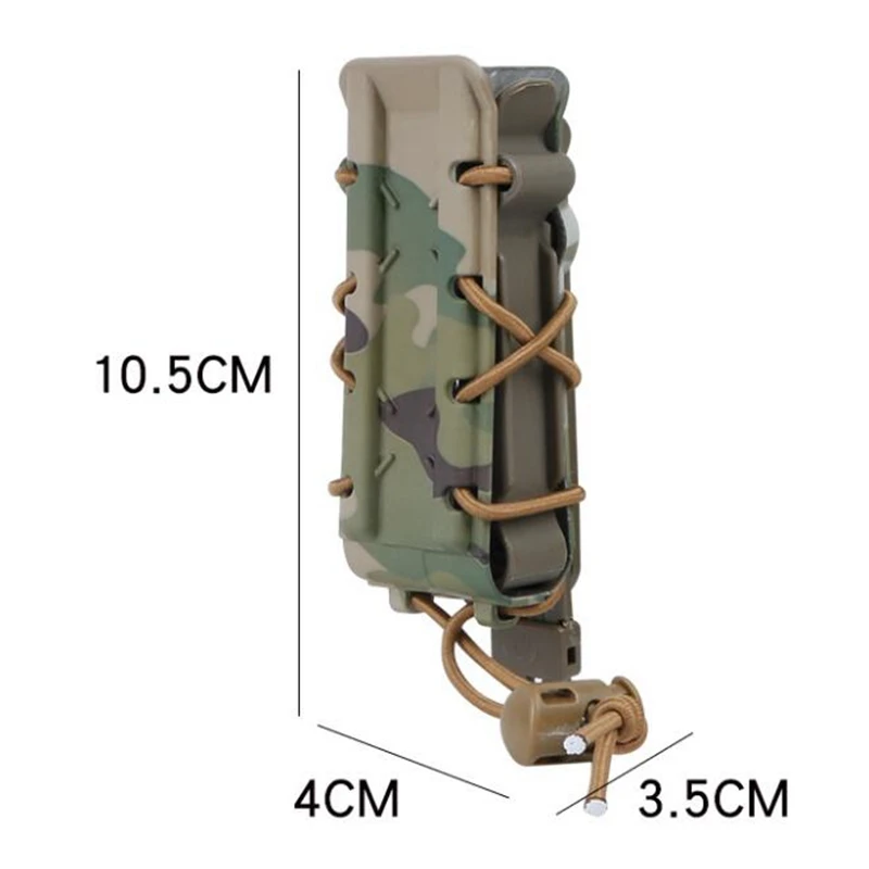 Новый тактический Чехол для магазина 9 мм кобура с ремнем Molle быстросъемная