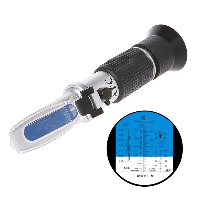 

Auto car Handheld Antifreeze Liquid Coolant tester Battery Refractometer tool