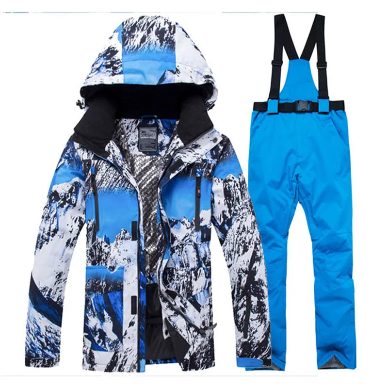 baby blue ski jacket
