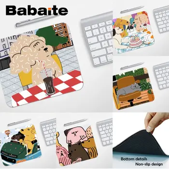 

Babaite Gaming Mouse Pad Top Quality Cute Dog Cat Laptop Gaming Mice Mousepad Top Selling Wholesale Gaming Pad mouse