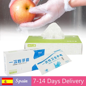 

500Pcs/Lot Disposable Protective Gloves Household Eco-friendly Protective Thickened Anti Dust Supply