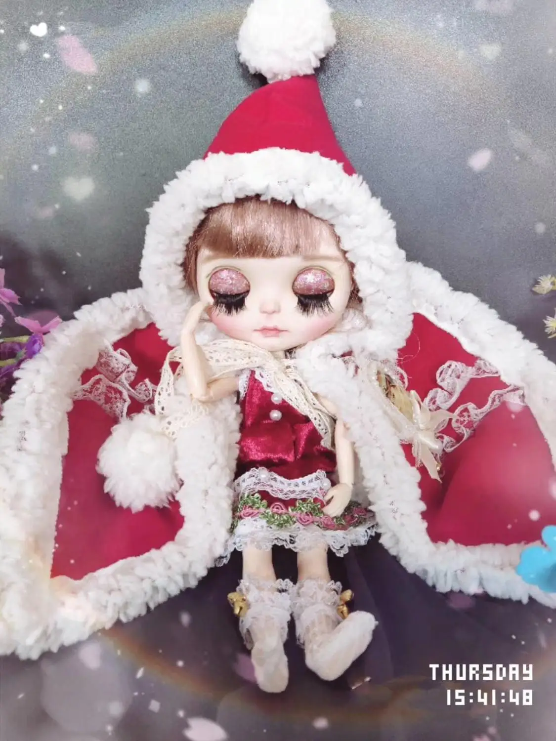 Blyth куклы модный костюм Рождественский костюм для Licca, Azone