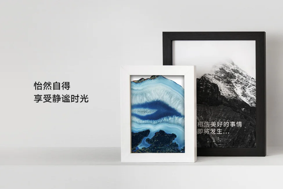 Xiaomi MIJOY фоторамка 6 дюймов фоторамка простой внешний вид антикоррозийный материал семья счастливой жизни фото украшение дома