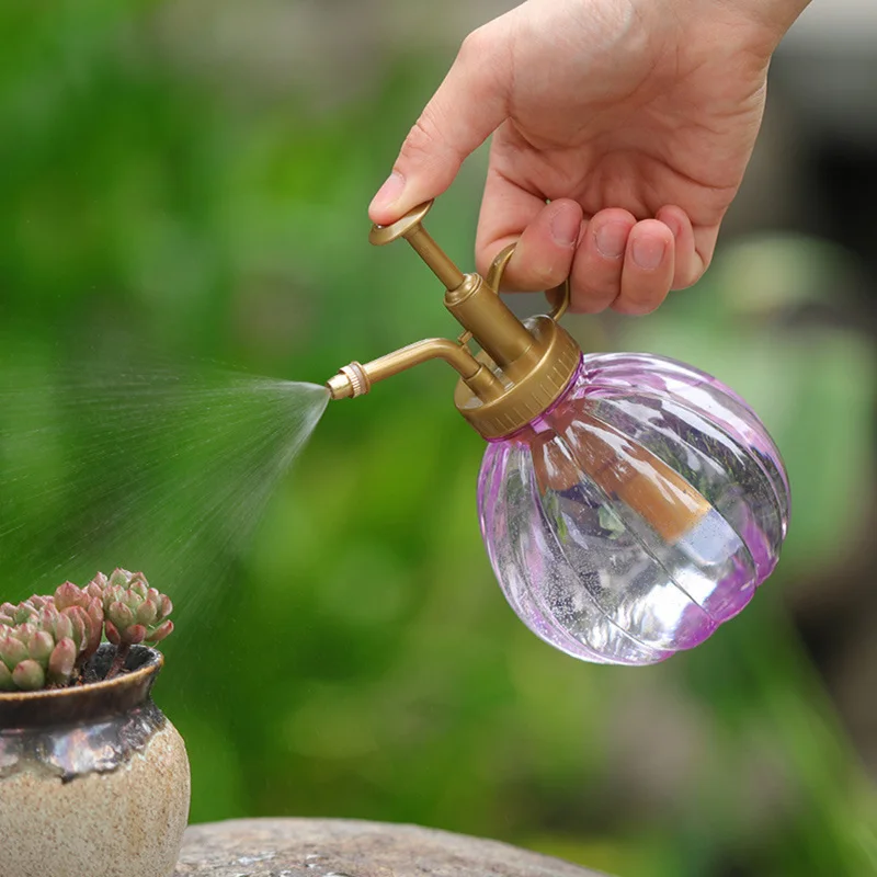

Antique PP Flower Plant Watering Pot Spray Bottle Garden Hairdressers Sprayer Water Spray Bottle Self Watering Pot