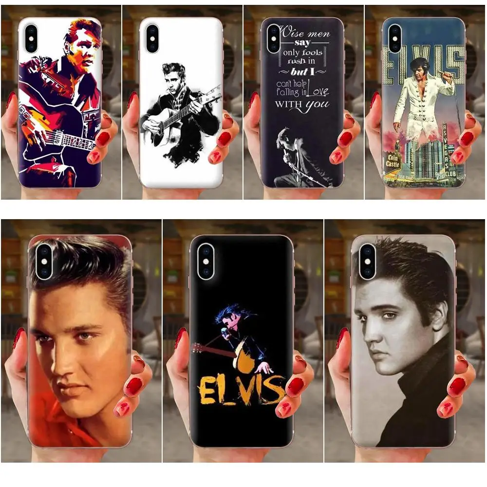 Soft Phone Case Cover For Galaxy Alpha Note 10 Pro A10 A20 A20E A30 A40 A50 A60 A70 A80 A90 M10 M20 M30 M40 Elvis Presley | Мобильные