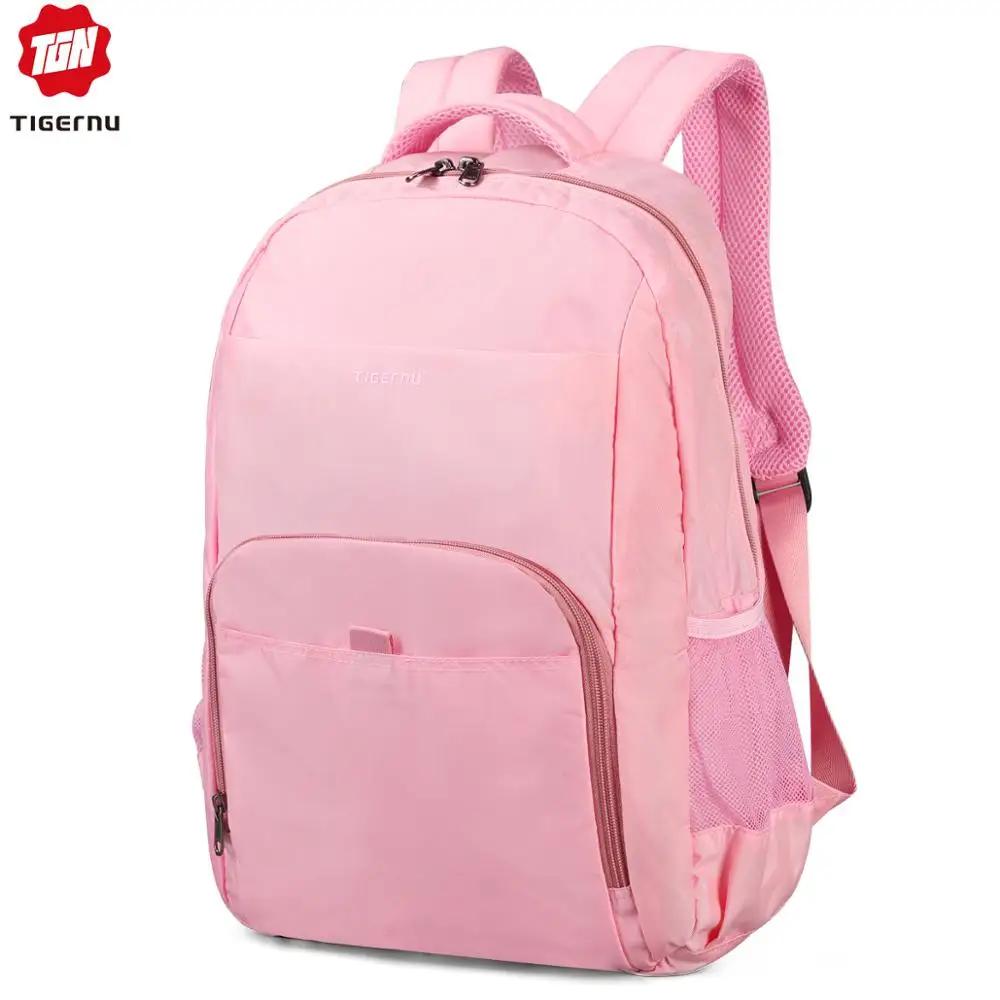 Tigernu Bookbag колледж школьный рюкзак сумка легкие складные дорожные